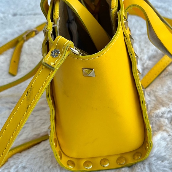 Vera Pelle studded Handbag - Picture 4 of 7